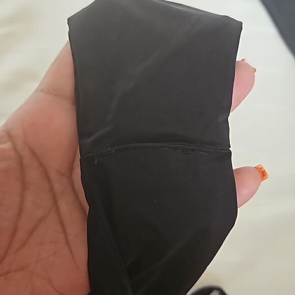 Myra Swim One Piece Bathing Suit Lace-Up, Low Back Black Small - Picture 16 of 16